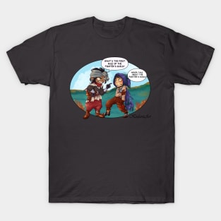 Never Talk About Fighter's Guild! T-Shirt